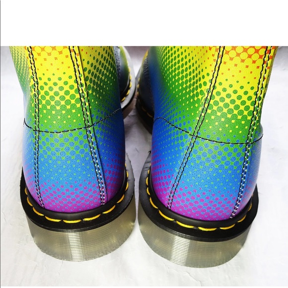 🔥DR MARTENS RAINBOW PASCAL PRIDE UNISEX NWT - Picture 7 of 14